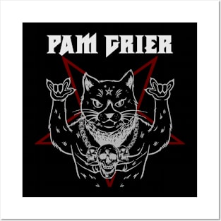 PAM GRIER CAT ROCK - MERCH VTG Posters and Art